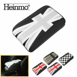 Union Jack Car Armrest Box Cunshion Mat For  Cooper S JCW Clubman Countryman - Picture 1 of 6