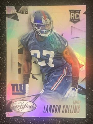 2015 Panini Certified Mirror Silver #164 Landon Collins /499 - Image 1 of 2