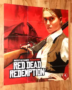 Red Dead Very Rare Map / Poster - Picture 1 of 6