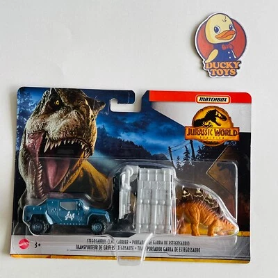 Matchbox Jurassic World Dominion Stegosaurus Claw Carrier - Image 1 of 4