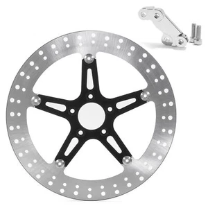 Floating 14" Big Brake Front Rotor Bracket for Harley Sportster XL883N Iron 14+ - Bild 1 von 9
