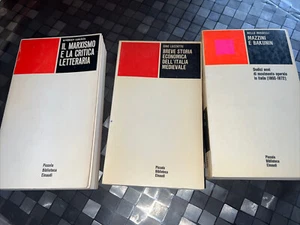 S-35 Piccola Biblioteca Einaudi 3 Vol - Foto 1 di 6