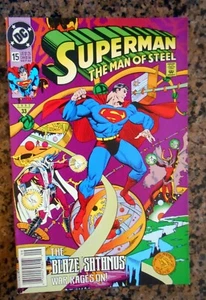 Superman: The Man of Steel #15 DC Comics 1992 - Picture 1 of 1