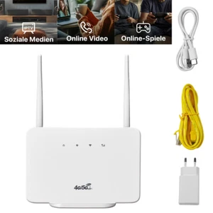 CPE106-E 4G LTE ROUTER SIM KARTE, WLAN ROUTER, 300 MBIT/S WLAN, SIM-KARTENSTECK - Bild 1 von 14