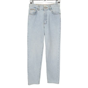 Pantalones de mezclilla para mujer CALVIN KLEIN vintage 6 29x29 azul claro cónicos tiro alto años 90 00 - Imagen 1 de 12
