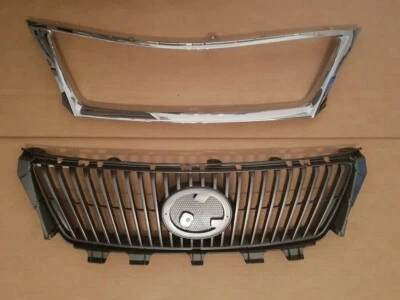 For 2009-2010 Lexus IS250 IS350 Front Bumper Grille & Chrome Trim Sedan Foto 1 de 4
