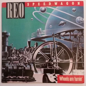 REO Speedwagon- Wheels Are Turnin', Vinyl LP. Epic label QE-39593. 1984 release - Picture 1 of 5