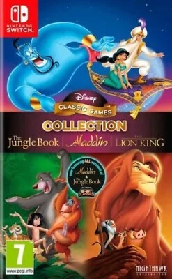 SEALED Nintendo Switch Disney Collection: The Jungle Book, Aladdin, Lion King - Image 1 of 2