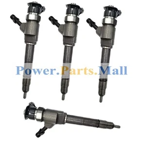 4 pc Fuel Injector 0445110250 Fit For FORD Ranger MAZDA BT-50 WLAA13H50 - Picture 1 of 6