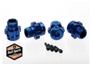 Traxxas 6469 Wheel hub, splined, 17mm,6061-T6 aluminum (blue-anodized) NEW - Picture 1 of 1