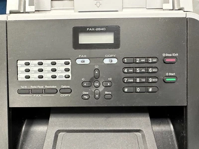 Brother FAX-2840 LASER FAX/COPIER EN :: FAX2840ZU1  (Office & Stationery > Fax M - Image 1 of 4