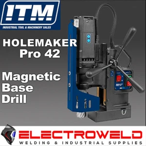 HOLEMAKER PRO42 Magnetic Base Drill Metal Steel Hole Cutter Rotabroach HMPRO42 - Picture 1 of 9