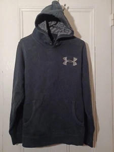 LOOK!!! MEN'S BLACK UNDER ARMOUR COLDGEAR HOODIE LARGE W/ FREE GIFT! - Picture 1 of 7