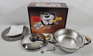 Zepter URA Masterpiece Padella Antiaderente Forno Olandese Casseruola con Coperchio 2,1 Quarti Forno - Foto 1 di 21