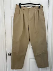 Pantalones de golf polo caqui para hombre 36x32 Ralph Lauren pantalones vintage - Imagen 1 de 7