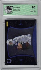 Andrew Luck 2012 Panini Black Friday Only 599 Made Rookie Card PGI 10 - Picture 1 of 1