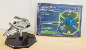 Star Wars Miniatures - Starship Battles: Palpatine's Shuttle #40 w/Card - Picture 1 of 2