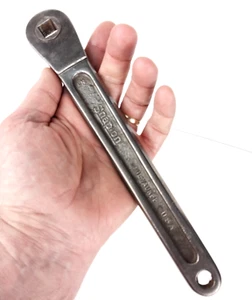 Antique 1925 Snap-on Tools 1/2" Female Push-Through Ratchet Early Casting - RARE - Picture 1 of 7