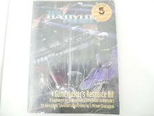 The Babylon 5 Project Gamemaster Resource Kit Includes Promo Card Factory Sealed