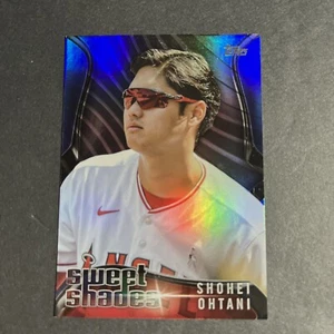2022 Topps Series 2 Shohei Ohtani SWEET SHADES BLACK 194/299 SP #SS10 LA Angels - Picture 1 of 4
