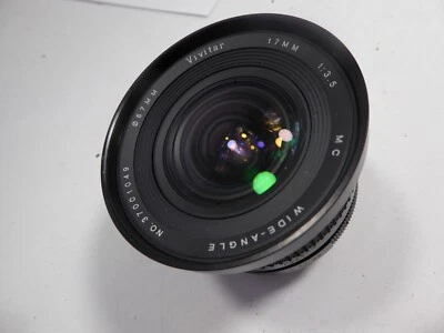 Vivitar 17mm F/3.5 MC Lens For pentax pk mount KM K1000 K etc super wide c11 - Image 1 of 4
