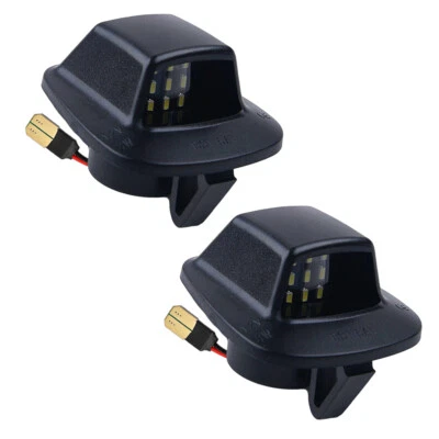 2 luces LED de matrícula para Mitsubishi Raider 2006-2009 5500K blancas impermeables Foto 1 de 4