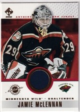 01/02 PACIFIC PRIVATE STOCK JAMIE MCLENNAN GAME JERSEY #53