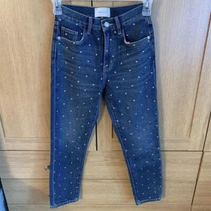 Jeans con tachuelas Current Elliot The Vintage talla 26 - Imagen 1 de 4