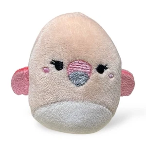 Squishmallow Squishville Cody Flamingo 2 en blanco rosa pequeño pájaro Wildlife Squad - Imagen 1 de 10