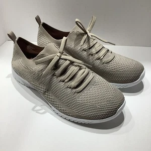 Skechers Schuh Memory Foam Damen Gr. 11 W Schnürschuh Ultra Flex Knit Sneaker taupe - Bild 1 von 7