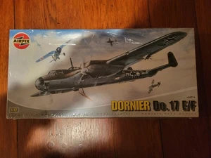 Airfix Nuevo Sellado Alemán Dornier Do. Modelo de avión 17 E/F - escala 1:72 NISB NOS - Imagen 1 de 12