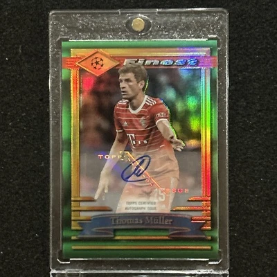2022-23 Topps Finest Flashbacks - Thomas Muller - Chrome Auto #d 2/99 - Image 1 of 4