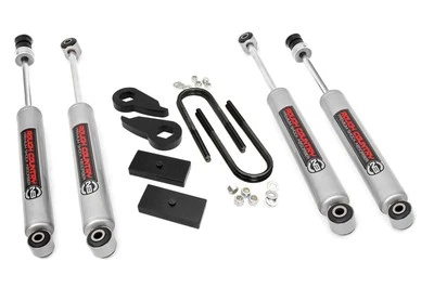 Rough Country 2.5" Leveling Kit w/N3 Shocks for 1997-2003 Ford F-150 4WD - 47430 - Image 1 of 2