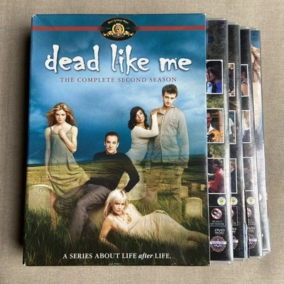 Dead Like Me: Complete Second Season 2 (DVD 2004 4-Disc Box Set) 2nd Dark Comedy - Image 1 of 4