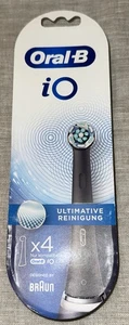 Oral-B iO Series ULTIMATE Clean Replacement Brush Heads 4ct – Black - Picture 1 of 2