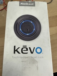 Kwikset Kevo 99250-203 Catenaccio Smart Lock Bluetooth Touch-to-Open di seconda generazione - Foto 1 di 5