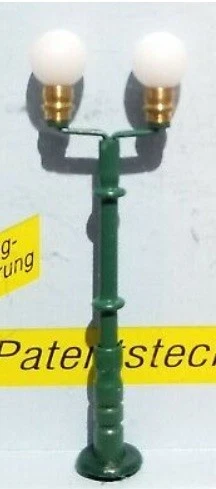 Viessmann 6305 escala HO parque farola poste doble globo redondo Foto 1 de 1