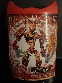 LEGO Bionicle Ackar Glatorian Legends 8985 Complete with Instructions