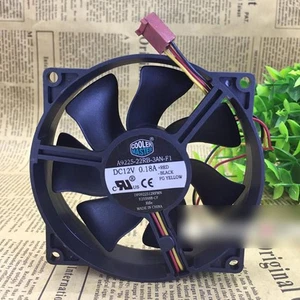 1PC New COOLER MASTER A9225-22RB-3AN-F1 12V 0.18A 3-wire cooling fan#QW - Picture 1 of 2