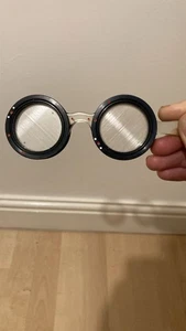Vintage Optical Instrument Bagolini striated lorgnette lenses binocular vision - Picture 1 of 1