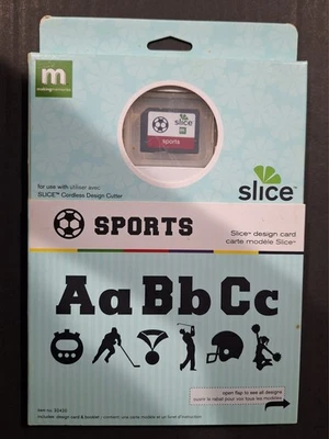 Tarjeta de diseño deportivo Slice Making Memories para cortador de diseño inalámbrico Foto 1 de 2