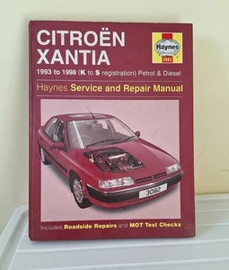 Citroen Xantia 1993 to 1998 K to S Registration Haynes Service Car Repair Manual - Picture 1 of 3