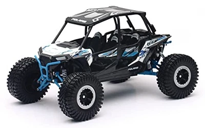 New-Ray 959-0124 Replica 1:18 Utv Polaris Rzr 4 Turbo Rc White - Image 1 of 2