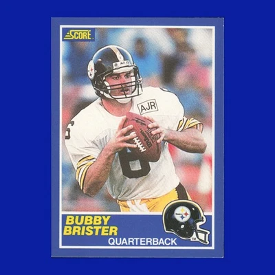 1989 Score #11 Bubby Brister RC - Image 1 of 2