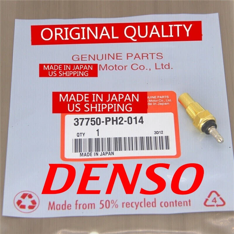 TU121 Water Temp Sensor For Acura HONDA CR-V Prelude Accord Odyssey Civic CRX - Image 1 of 4