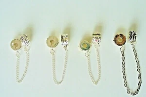 Eine MUST HAVE Sicherheitskette für Schlangenkettenarmbänder - Schraub- oder Clipstil - Bild 1 von 23