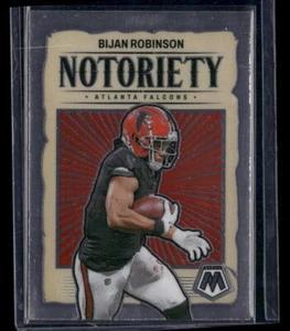 2024 Panini Mosaic #11 Bijan Robinson Notoriety Atlanta Falcons - Picture 1 of 2