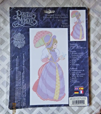 De colección. Kit punto de cruz Janlynn Precious Moments Hope #131-101 Foto 1 de 4