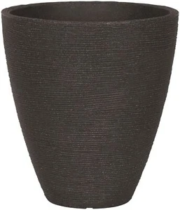 Fioriera vaso scanalato tondo in vari colori - Foto 1 di 3