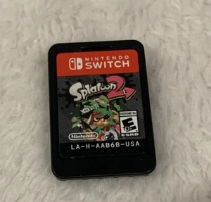 SPLATOON 2 (Nintendo Switch, 2017) Game Disc Card Only In Excellent Condition - Picture 1 of 6